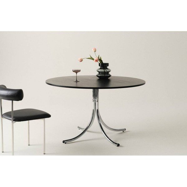 Fém kerek étkezőasztal ø 130 cm Chipley – Jotex-image-1
