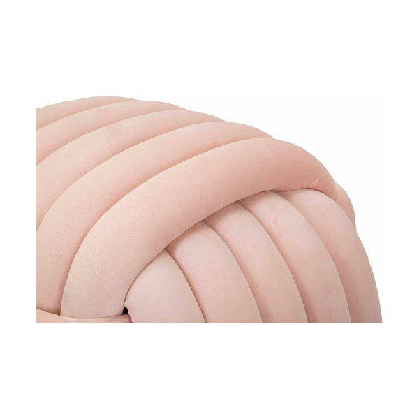 Világos rózsaszín bársony puff Softy – Mauro Ferretti-image-4