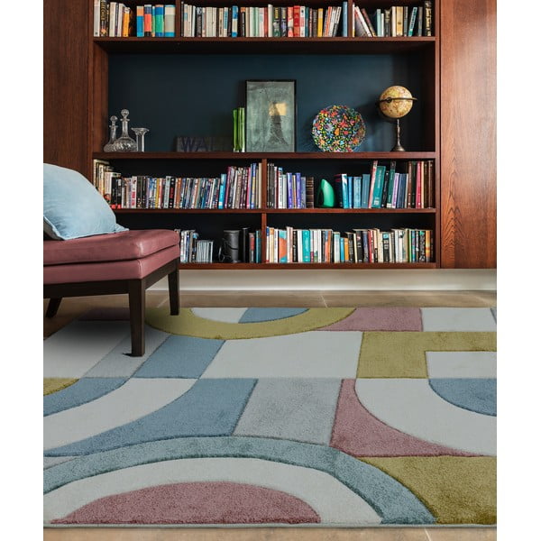 Retro Multi szőnyeg, 200 x 290 cm - Asiatic Carpets-image-4