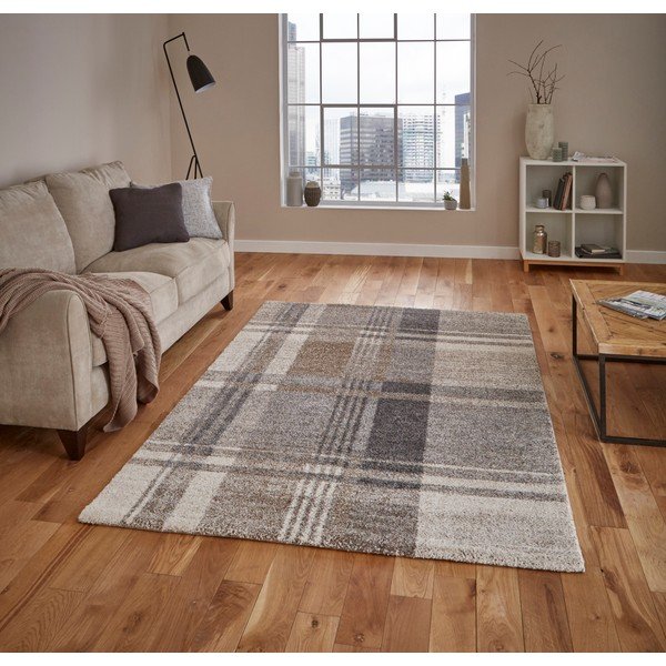 Barna szőnyeg 160x220 cm Elegant – Think Rugs-image-1