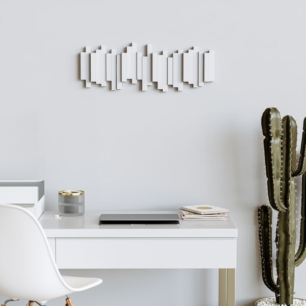 Fehér műanyag fali fogas Sticks – Umbra-image-1