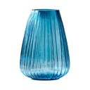 Kusintha kék üveg váza, magasság 22 cm - Bitz