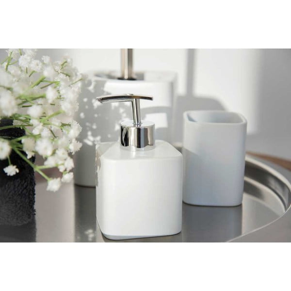 Fehér kerámia szappanadagoló 290 ml Hexa – Wenko-image-1
