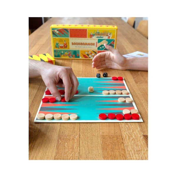 Backgammon társasjáték - Kikkerland-image-1