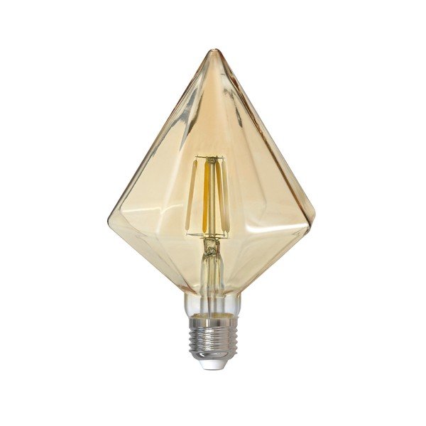 Meleg fehér LED-szálas izzó E27, 4 W Kristall – Trio