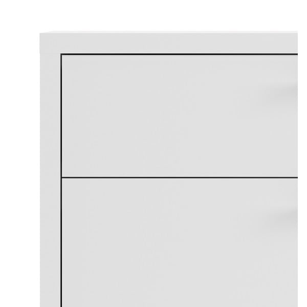 Fehér moduláris könyvespolc 89x113 cm Prima – Tvilum-image-4