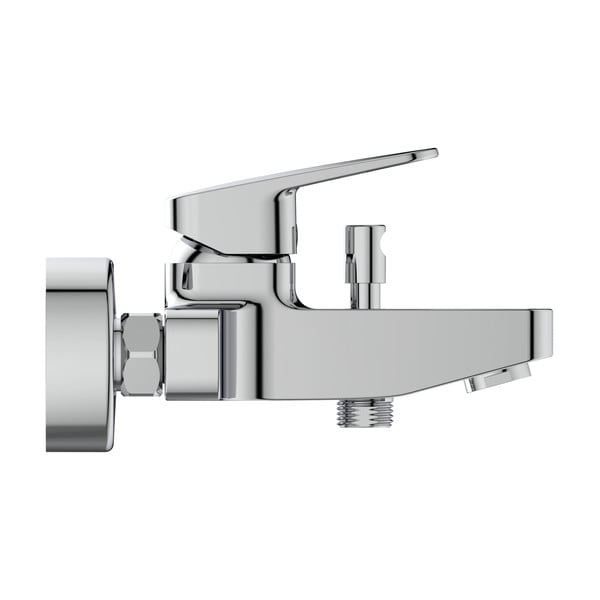 Fényes ezüstszínű csaptelep fürdőkádhoz, fali Ceraplan – Ideal Standard-image-4