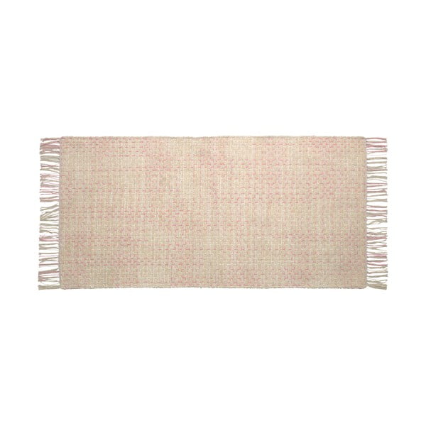 Nur rózsaszín-bézs pamut gyerekszőnyeg, 70 x 140 cm - Kave Home