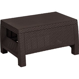 Műrattan kerti dohányzóasztal 57x77 cm Corfu – Keter