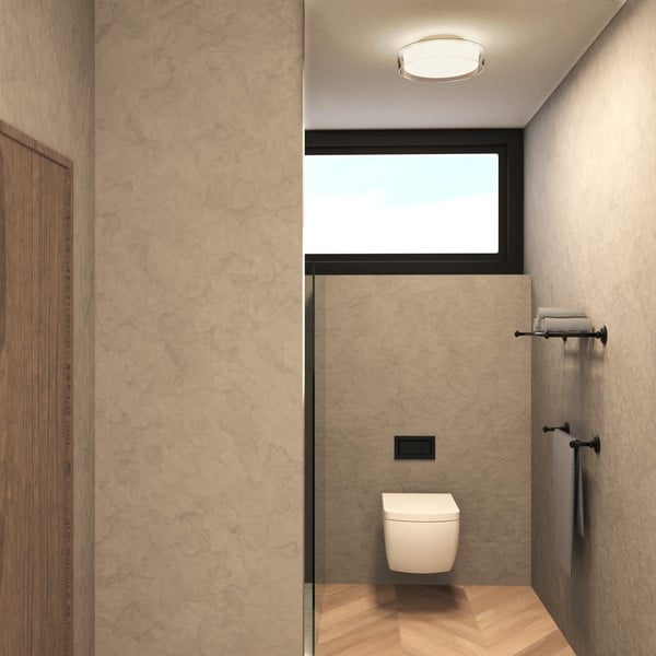 Nilo fehér mennyezeti lámpa, ø 30 cm - SULION-image-4