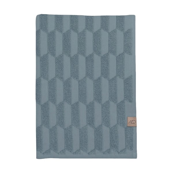 Világoszöld pamut törölköző 50x95 cm Geo – Mette Ditmer Denmark