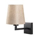 Fekete-krémszínű fali lámpa ø 18 cm Profil – Opviq lights