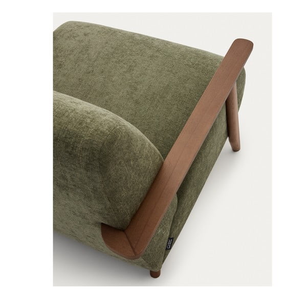 Zöld zsenília fotel Meghan – Kave Home-image-4