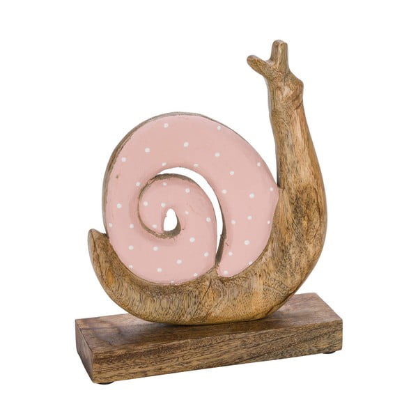 Snail fa húsvéti dekoráció rózsaszín részletekkel - Ego Dekor