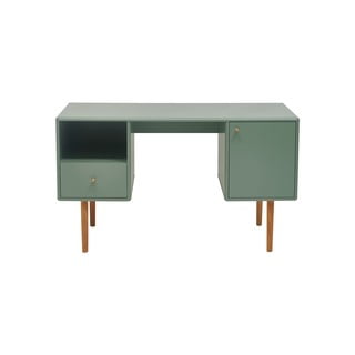 Zöld íróasztal 130x50 cm Color Living - Tom Tailor for Tenzo