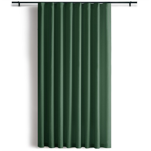 Sötétzöld dimout (részleges sötétítő) függöny 140x250 cm Calisto – Filumi