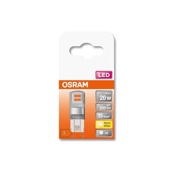 Meleg színű LED izzó G9, 2 W – Candellux Lighting-image-3