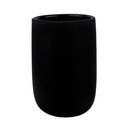 Fekete fogkefetartó pohár Lotus – Mette Ditmer Denmark