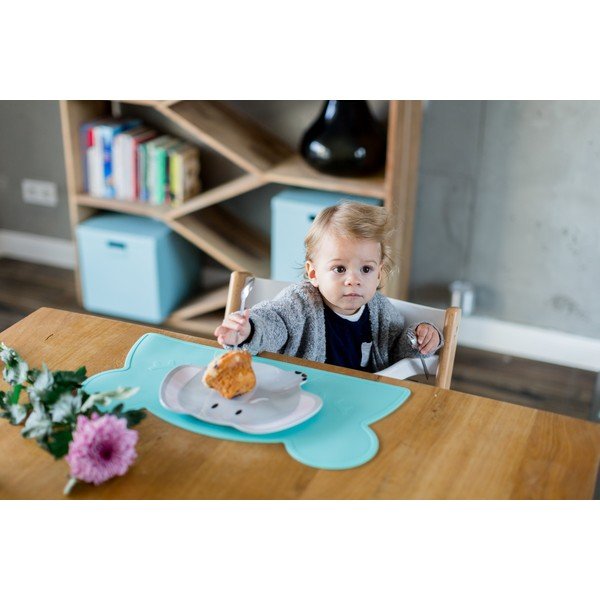 Bear türkiz szilikon tányéralátét, 48 x 25 cm - Kindsgut-image-1