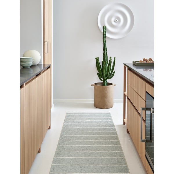 Világoszöld kültéri-beltéri futószőnyeg 70x270 cm Carl Sage – Pappelina-image-1