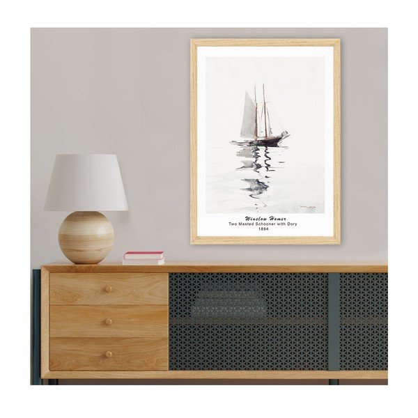 Kép 35x45 cm Winslow Homer – Wallity-image-1