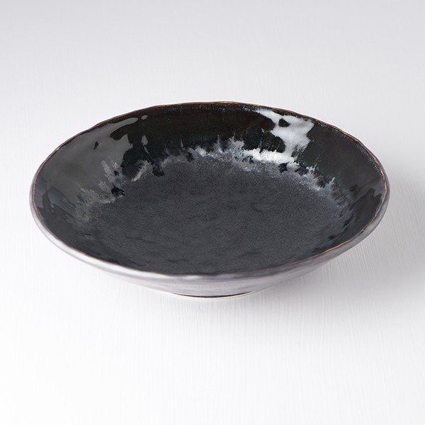 Matt sötétkék kerámia tál, ø 24 cm - MIJ-image-1