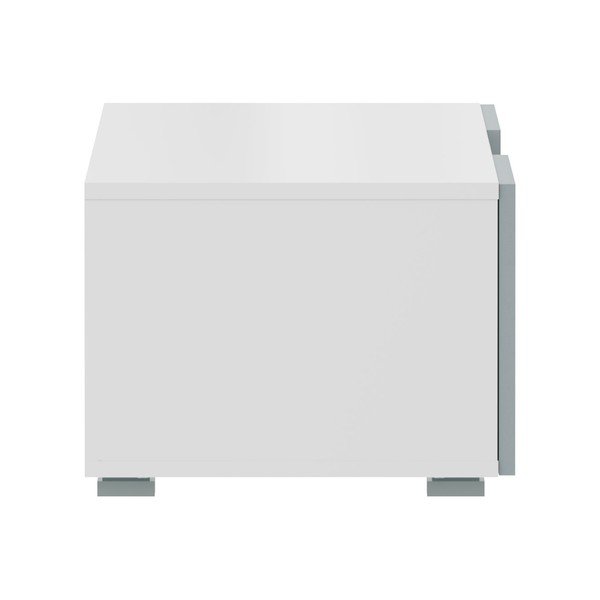 Fehér-szürke TV-állvány 140x31 cm Podium – TemaHome-image-4