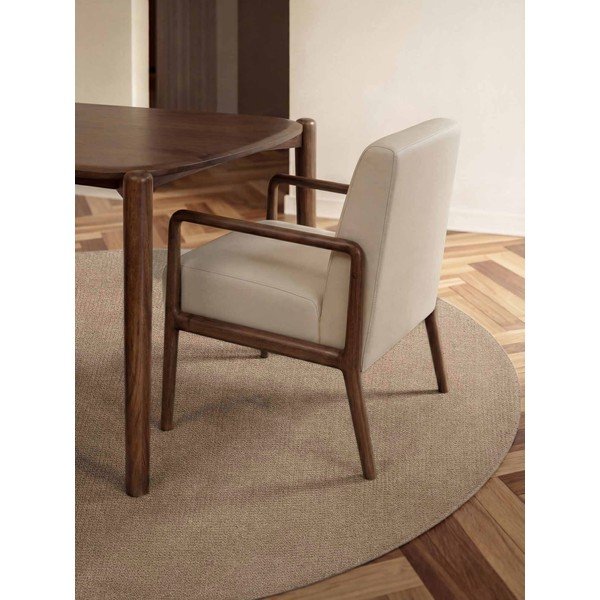 Bézs kézi szövésű gyapjú kerek szőnyeg ø 200 cm Greenwich – Ted Baker-image-2