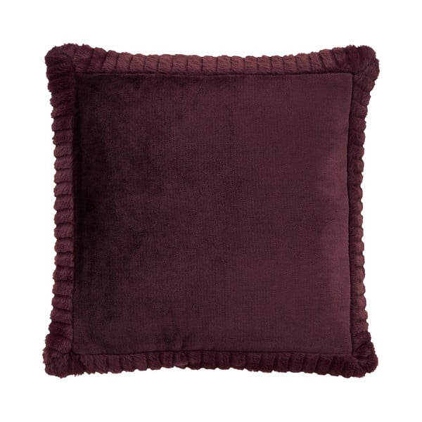 Mikroplüss díszpárna 55x55 cm Velvet and Faux Fur – Catherine Lansfield