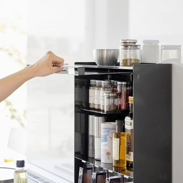 Fém fűszertartó állvány Tower – YAMAZAKI-image-2