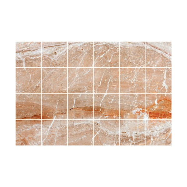 Csempematrica szett 24 db-os 15x15 cm Marble Tiles Torino – Ambiance-image-2