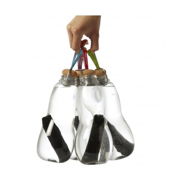 Eau Good kék szűrőpalack aktív szénnel, 800 ml - Black + Blum-image-2