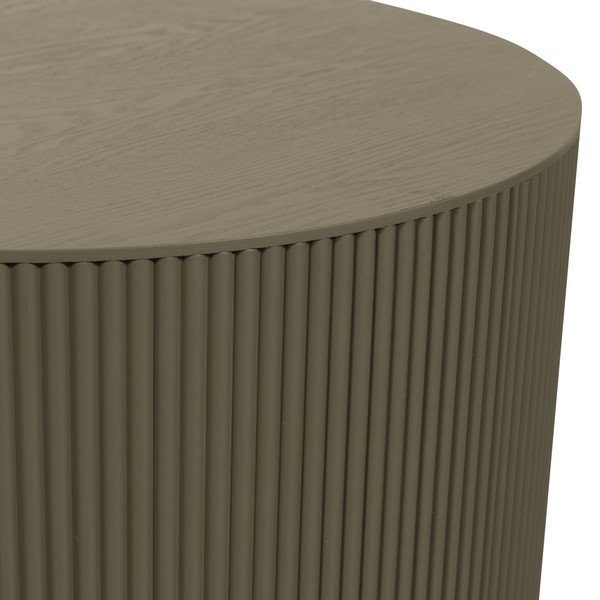 Khaki kerek dohányzóasztal ø 60 cm Sanne – WOOOD-image-2