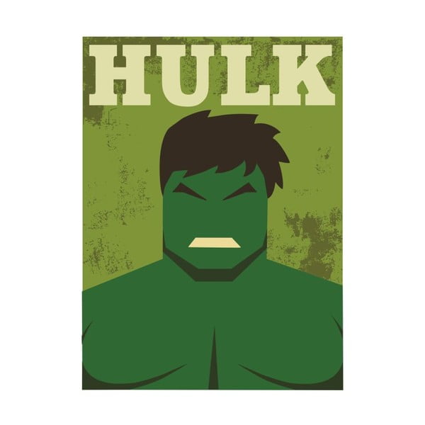 Super Heroes Hulk poszter, 30 x 40 cm - Blue-Shaker