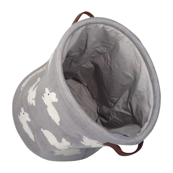 Bunny szürke pamut kosár - Kindsgut-image-2