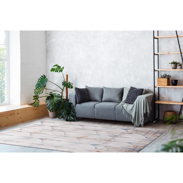 Világosszürke szőnyeg 200x300 cm Simp – FD-image-1