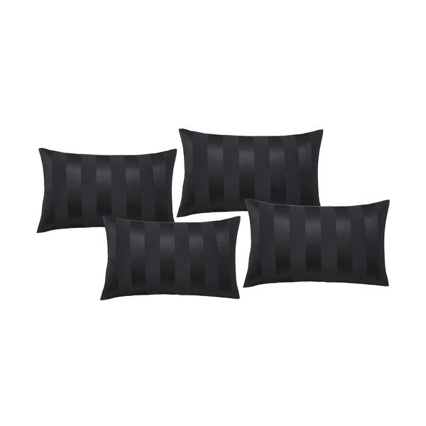 Szatén párnahuzat szett 4 db-os 75x50 cm So Soft Satin Stripe – Catherine Lansfield