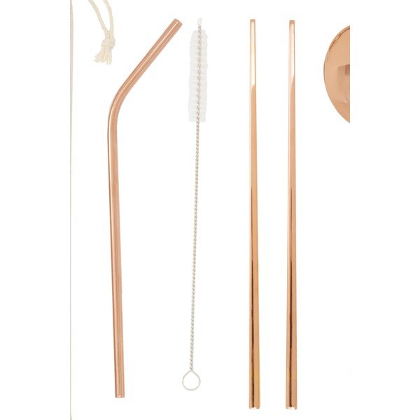 Rézszínű rozsdamentes acél evőeszköz készlet 6 db-os Mimo – Premier Housewares-image-4