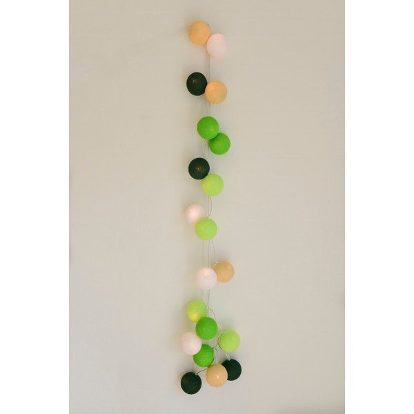 Wasabi fényfüzér, 20 db gömbbel - Irislights-image-4