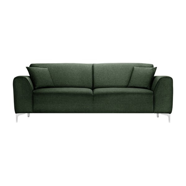Stradella sötétzöld háromszemélyes kanapé - Florenzzi