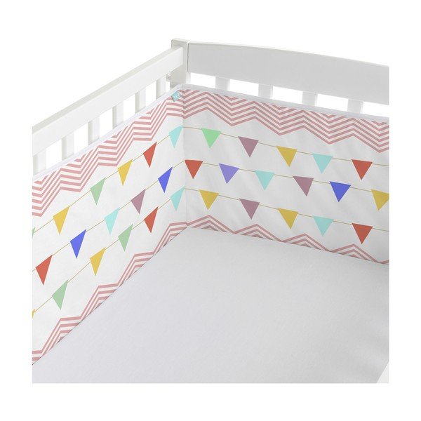 Knight pamut rácsvédő kiságyba, 210 x 40 cm - Mr. Fox-image-1