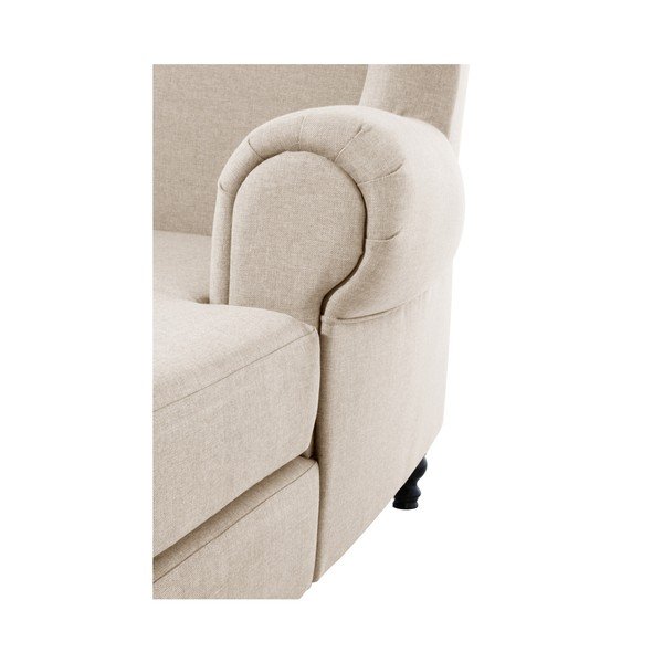 Mareille Cream krém színű füles fotel - Max Winzer-image-2