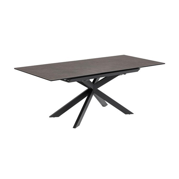 Bővíthető étkezőasztal kerámia asztallappal hosszabbító asztallappal 90x160 cm Atminda – Kave Home