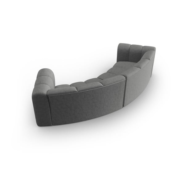 Szürke kanapé 322 cm Lupine – Micadoni Home-image-3