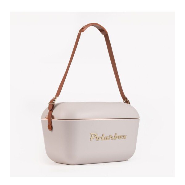 Bézs hűtődoboz 12 l Classic Gold – Polarbox-image-1