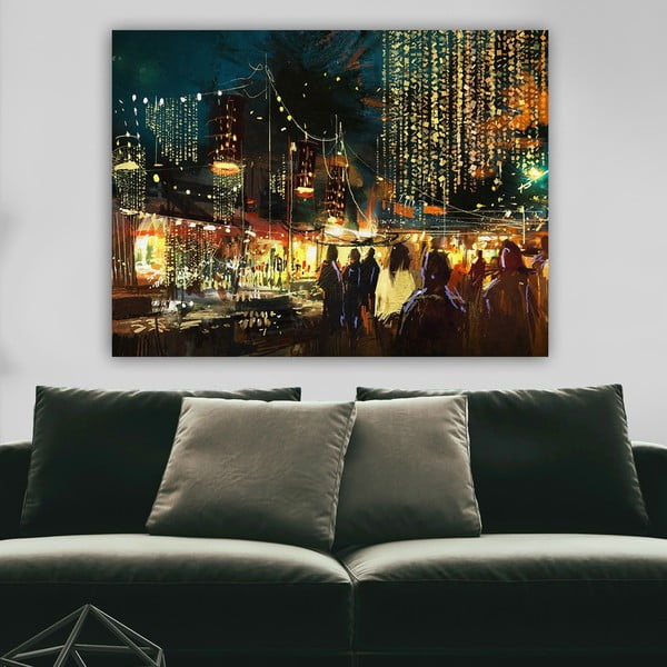 Kép 100x70 cm City Street – Wallity-image-1
