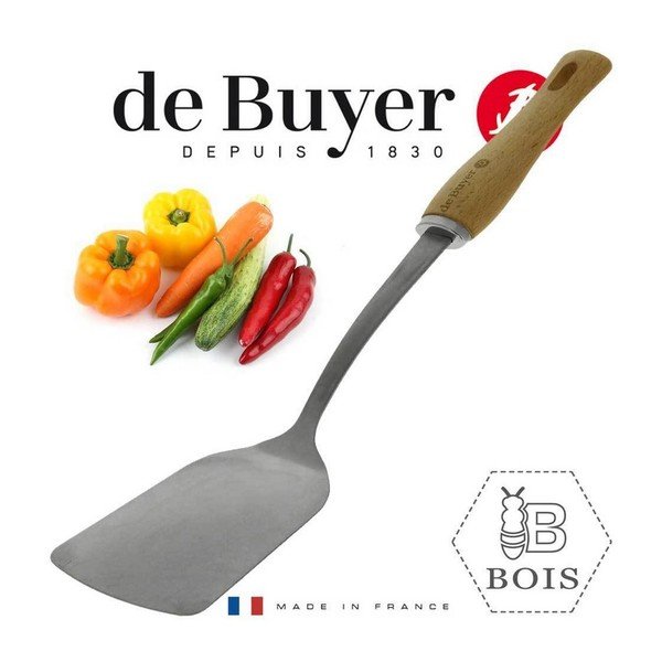 B Bois rozsdamentes acél serpenyő kanál - de Buyer-image-2