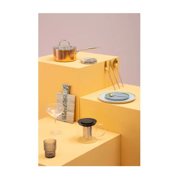 Aranyszínű rozsdamentes acél evőeszköz készlet 16 db-os Avie – Premier Housewares-image-4