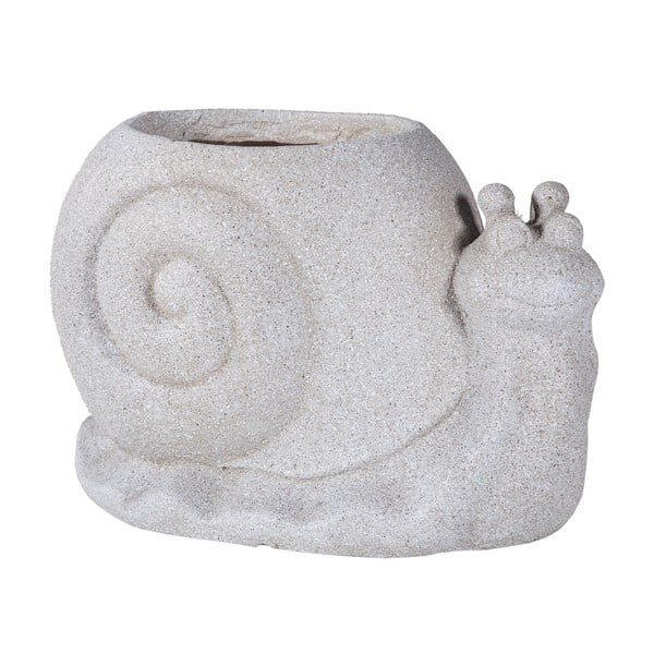 Shaun Snail csigaformájú kaspó, hossza 40,5 cm