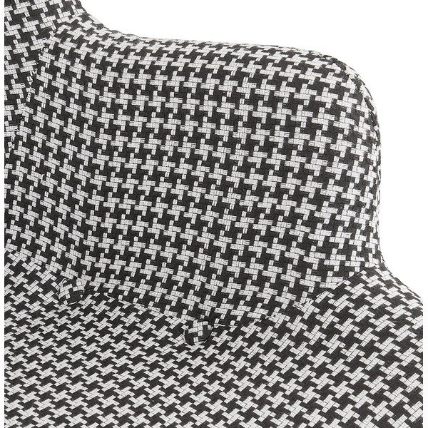Fehér-fekete füles fotel Wahou – Kokoon-image-1